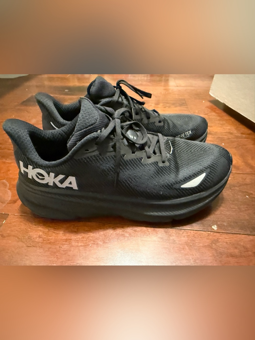 Hoka Clifton 9 One One Black Men's Running Shoes